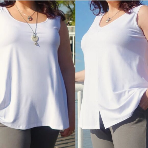 "Elegant" Purple Women's Tank Top -NWOT - Picture 9 of 9